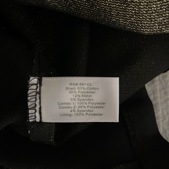 Boston Proper Illusion Dress Gold Multi 0 - Picture 9 of 10